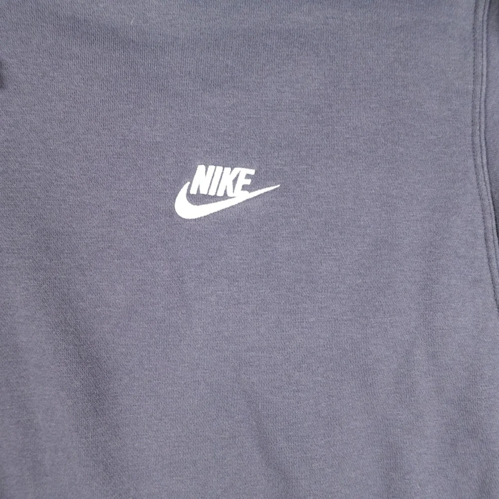 Nike Hoodie Mens XXL Blue Sportswear Club Fleece Pullover Sweatshirt